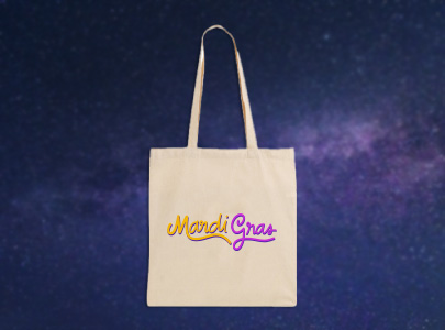 Custom imprinted Canvas Tote Bag for Baton Rouge, LA with a local business logo