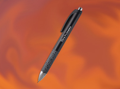 Custom imprinted Bengal Pen for Baton Rouge, LA with a local business logo