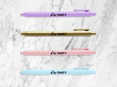 Custom imprinted Jotter Pen for Baton Rouge, LA with a local business logo